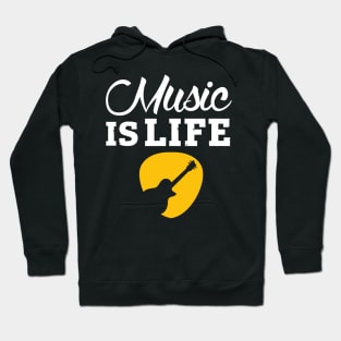 Music is life (2) Hoodie